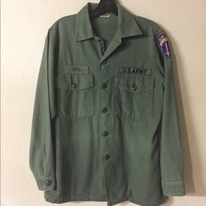 Vintage US Army Shirt with Berlin Brigade Patch